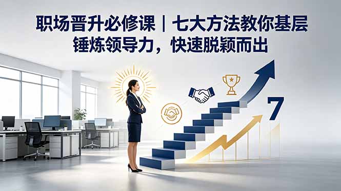 付费文章：职场晋升必修课｜七大方法教你基层锤炼领导力，快速脱颖而出-优优云创网