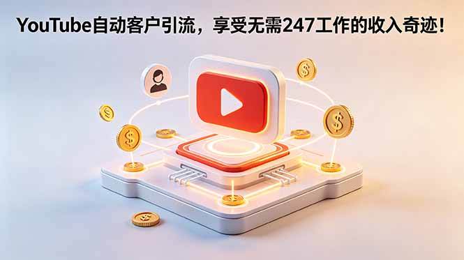 YouTube 自动客户引流，享受无需 247 工作的收入奇迹！【原创双语字幕】-优优云创网