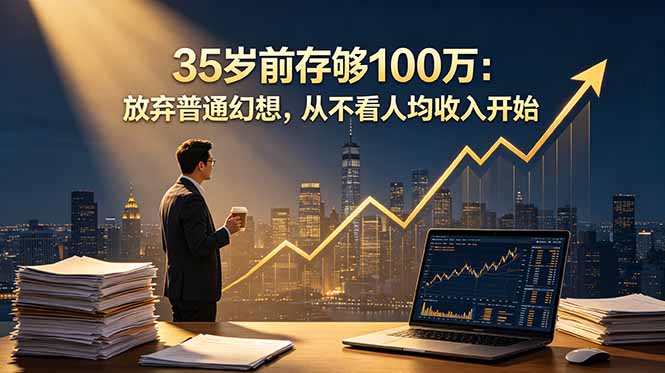 35岁前存够100万：放弃普通幻想，从不看人均收入开始-优优云创网