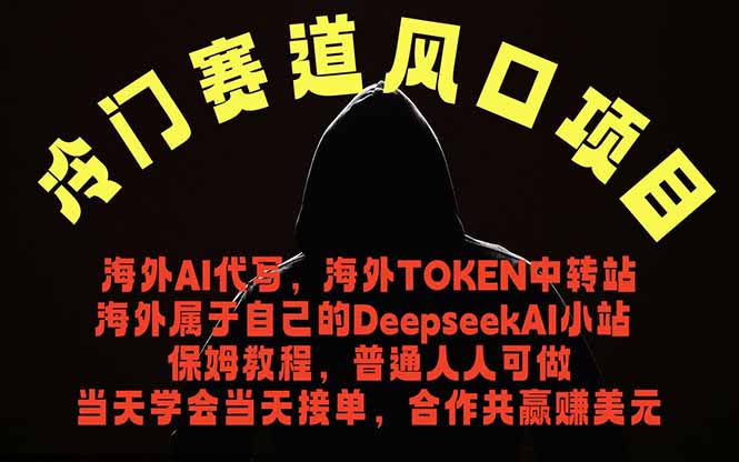 冷门赛道风口项目 海外AI代写！0成本运作完全免费！当天注册当天接单，接单接到手抽筋，无脑…-优优云创网