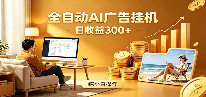 AI风口项目，全程解放双手，后台自动运行赚取收益，每天稳定收益300+-优优云创网