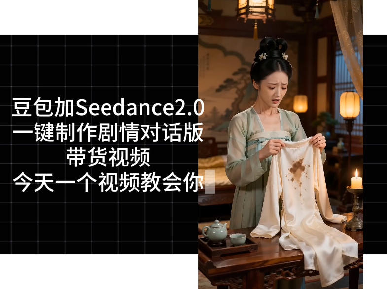 20260606101012209-a81be7e83fa5bcdbf9501f4605f2aba9 用Coze扣子工作流,我们就能一键制作剧情对话版带货视频,全程无需手动剪辑,从0到1演示搭建过程
