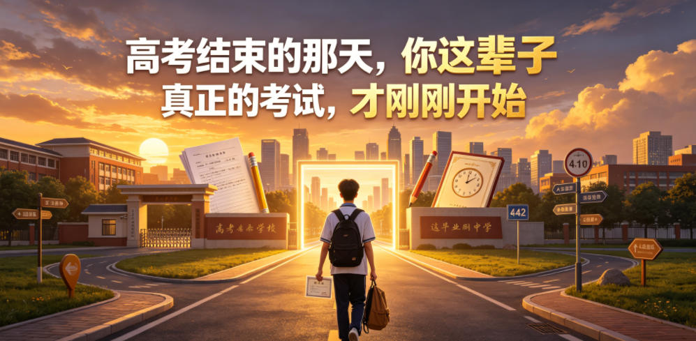 付费文章：高考结束的那天，你这辈子真正的考试，才刚刚开始-优优云创网