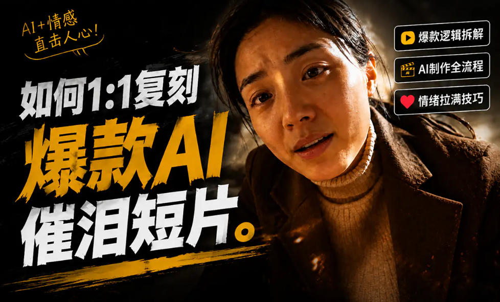 豆包+Gemini生成真人AI短剧-拆解复刻百万爆款第一人称短片，一站式讲透爆款复刻全流程-优优云创网