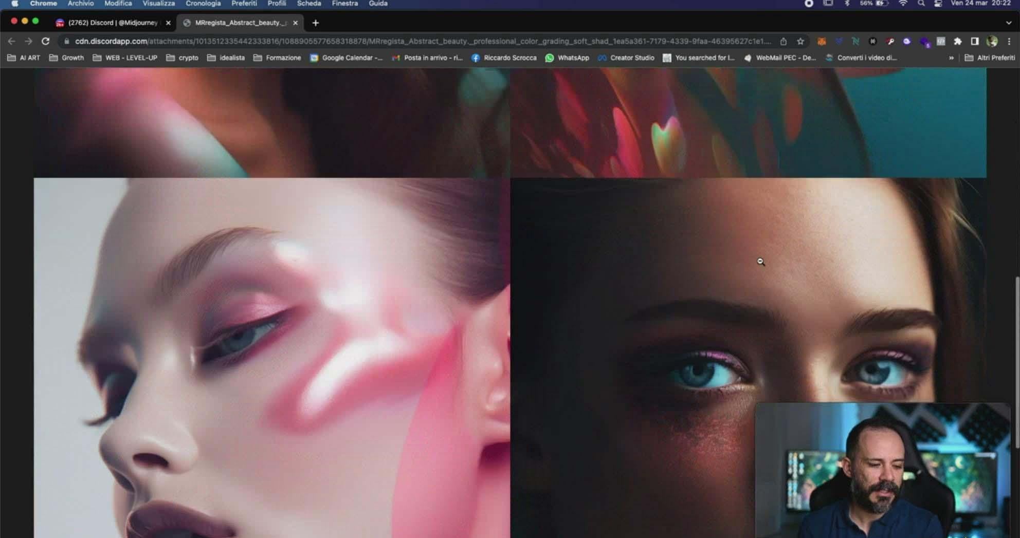 图片[5]-Midjourney AI人工智能创建和销售令人惊叹的海报教程-10节课-中英字幕-云创网