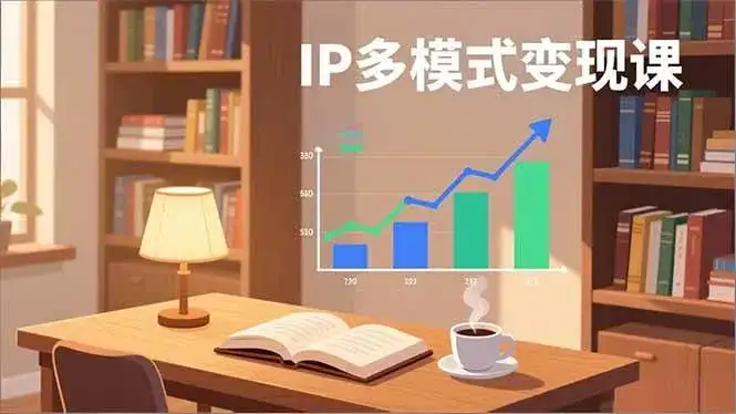 （17014期）IP多模式变现课，广告分成、种草激励、Live图带货，开拓多元收入，副业稳定月入过万-副业吧