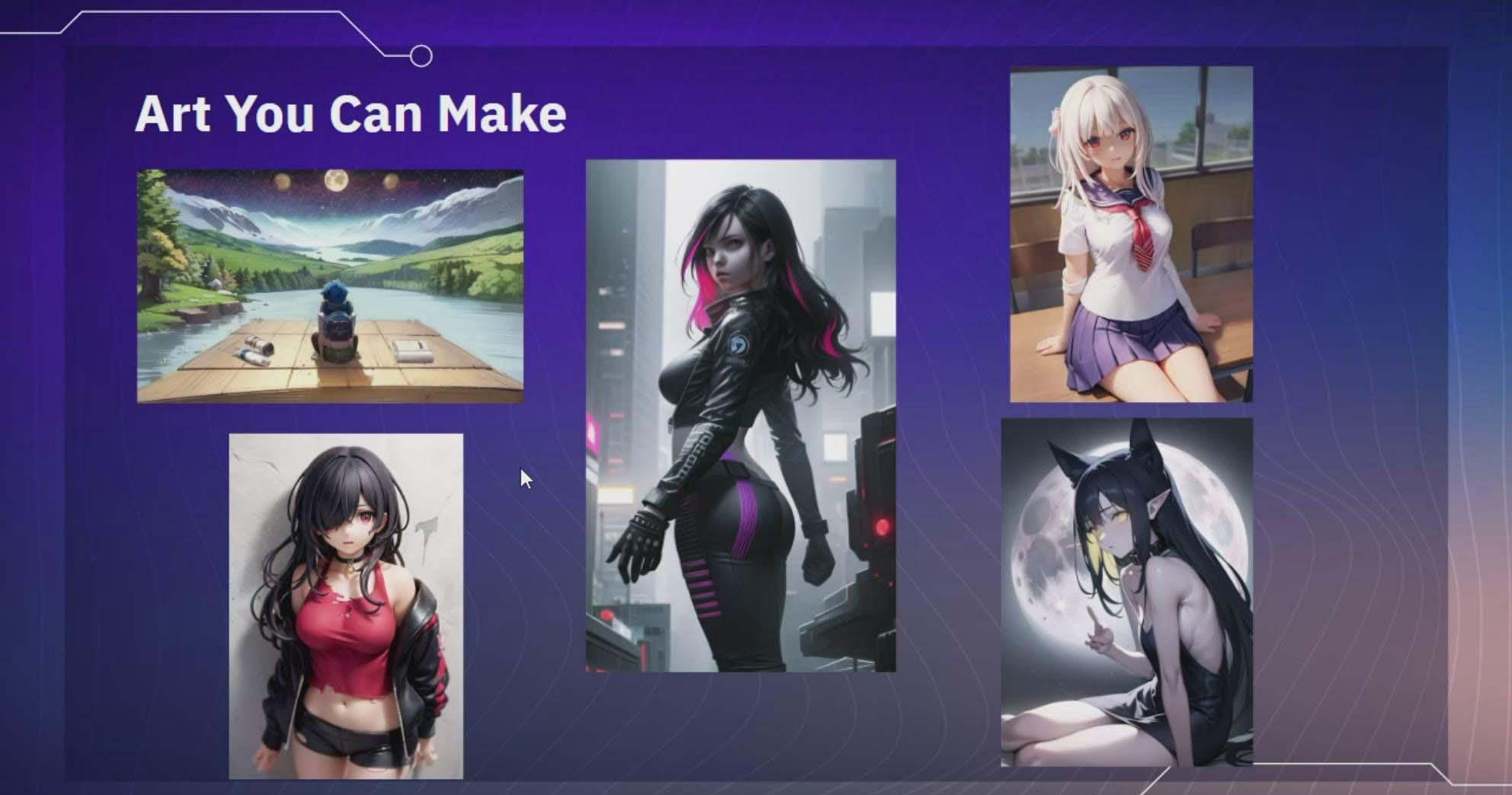 图片[2]-利用Stable Diffusion AI人工智能生成动漫艺术分步教程-14节课-中英字幕-云创网