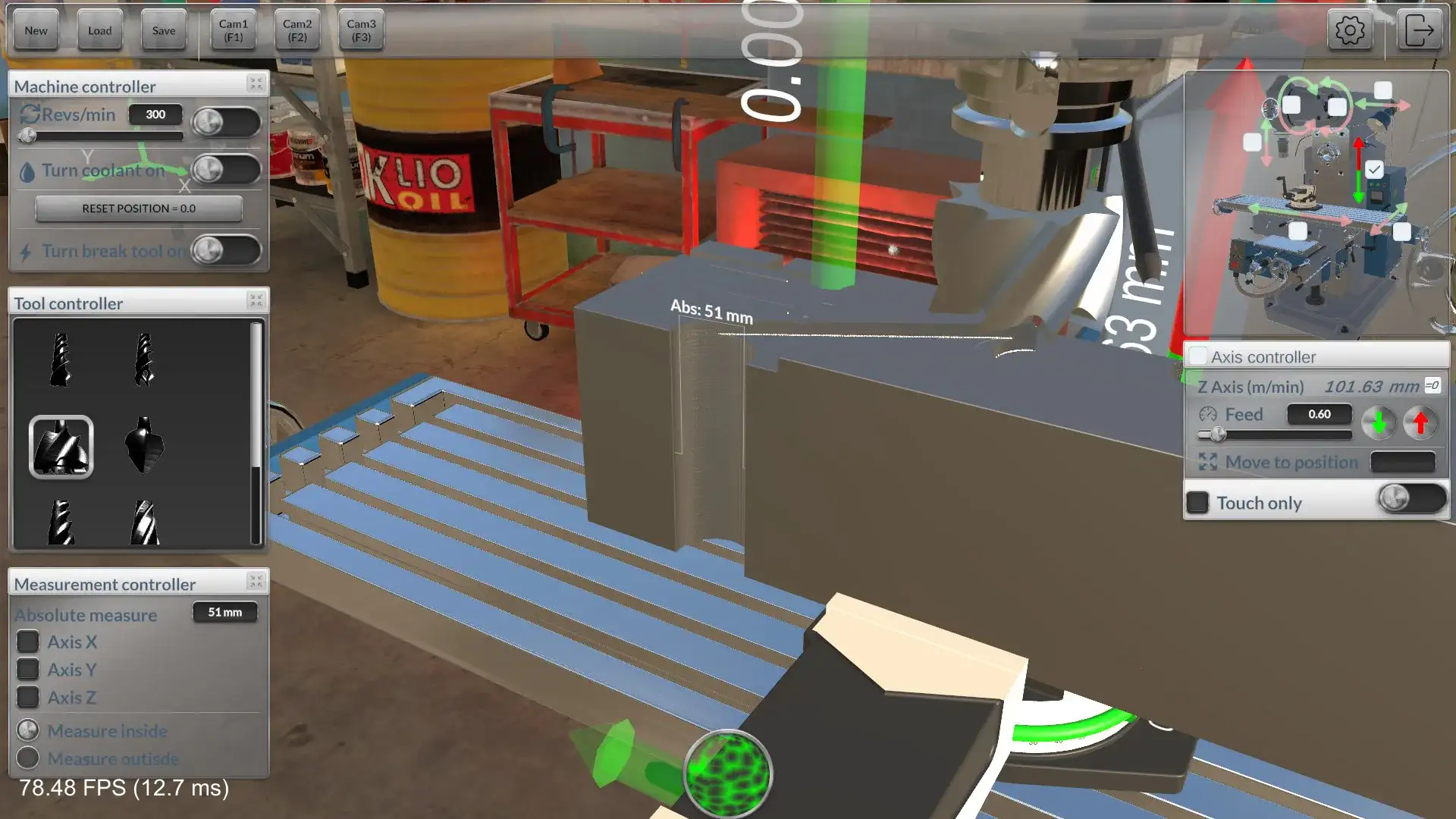 《铣削机模拟器》中文版