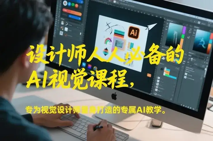 【精】设计师人人必备的AI视觉课程,专为视觉设计师量身打造的专属AI教学-副业吧