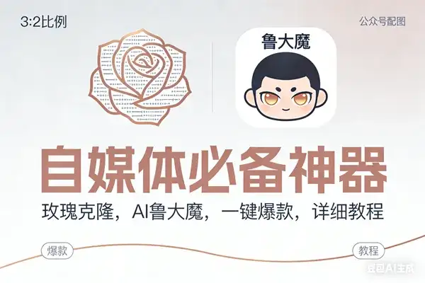 (17170期)玫瑰克隆神器,ai鲁大魔,自媒体必备工具,一键爆款神器,详细教程。 (17170期)玫瑰克隆神器,ai鲁大魔,自媒体必备工具,一键爆款神器,详细教程。