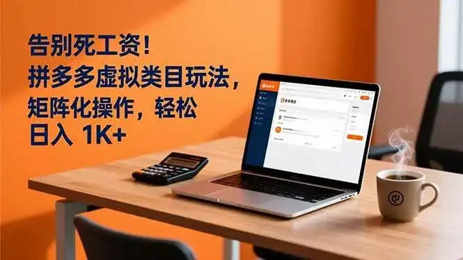 (16943期)告别死工资!拼多多虚拟类目玩法,矩阵化操作,轻松日入 1K+-副业吧