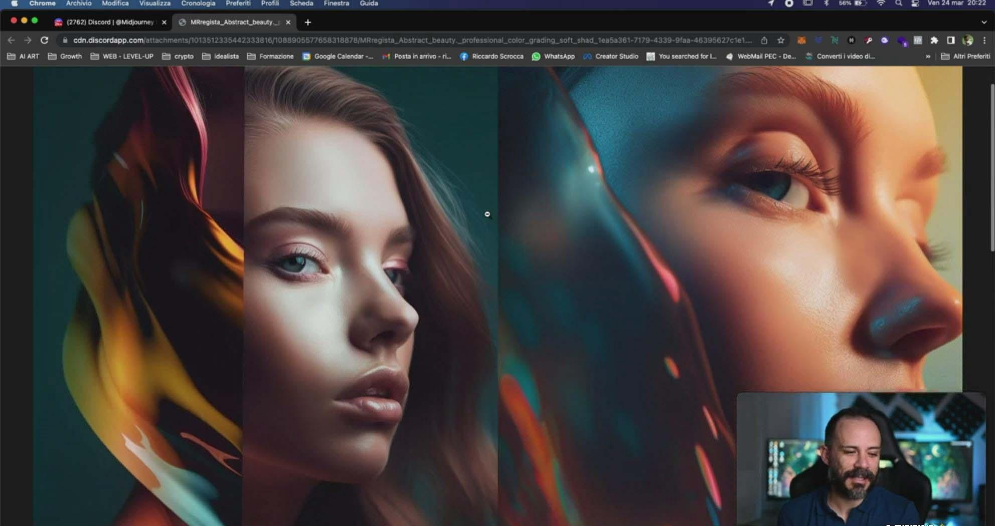 图片[6]-Midjourney AI人工智能创建和销售令人惊叹的海报教程-10节课-中英字幕-云创网