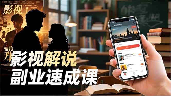 （16740期）Tk影视解说副业速成课，软件安装、全流程实操、爆款预设，新手两周变现-优优云创