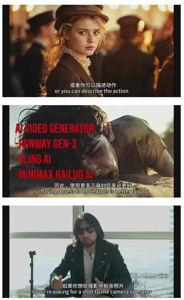 商业AI人工智能电影制作的艺术完整指南教程，从创意到成片，打造盈利级影视项目-副业吧