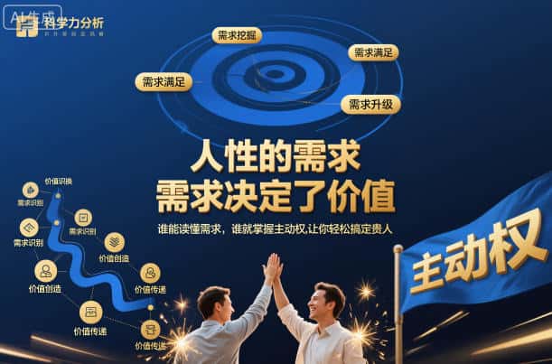 人性的需求，需求决定了价值，谁能读懂需求，谁就掌握主动权，让你轻松搞定贵人【文档】-优优云创