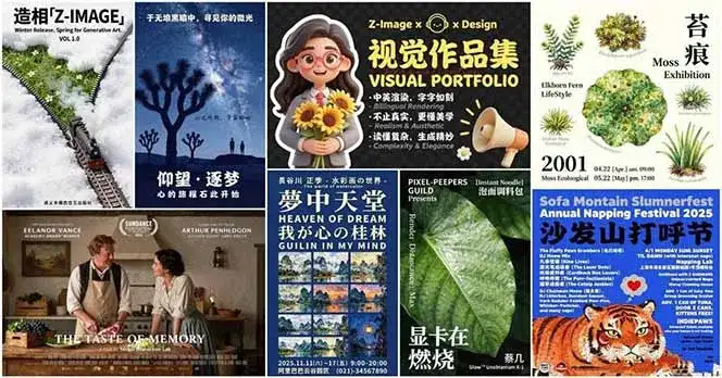 Z-Image -照片级AI文生图神器ComfyUI一键整合包显存8G可用
