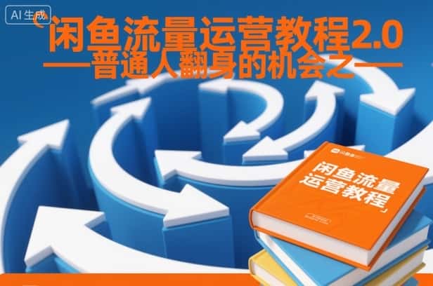 闲鱼流量运营教程2.0——普通人翻身的机会之一-副业吧