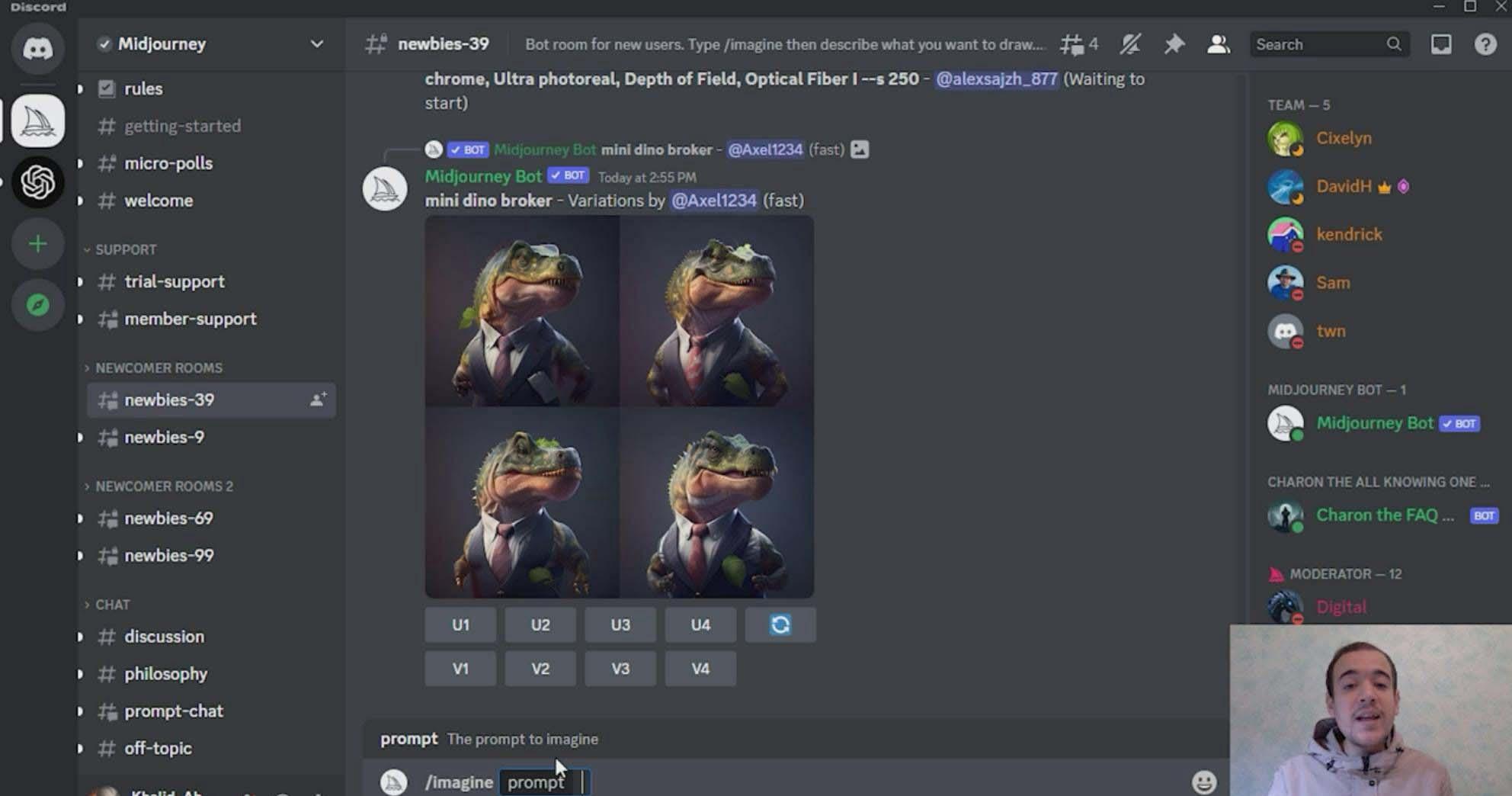 图片[1]-Midjourney 精通教程-使用Midjourney AI创建美丽艺术图像-36节课-中英字幕-云创网