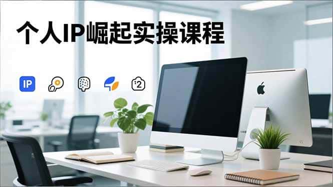 （16616期）个人IP崛起实操课程，IP思维塑造+赛道精准调研+账号高变现搭建+内容创作-副业吧
